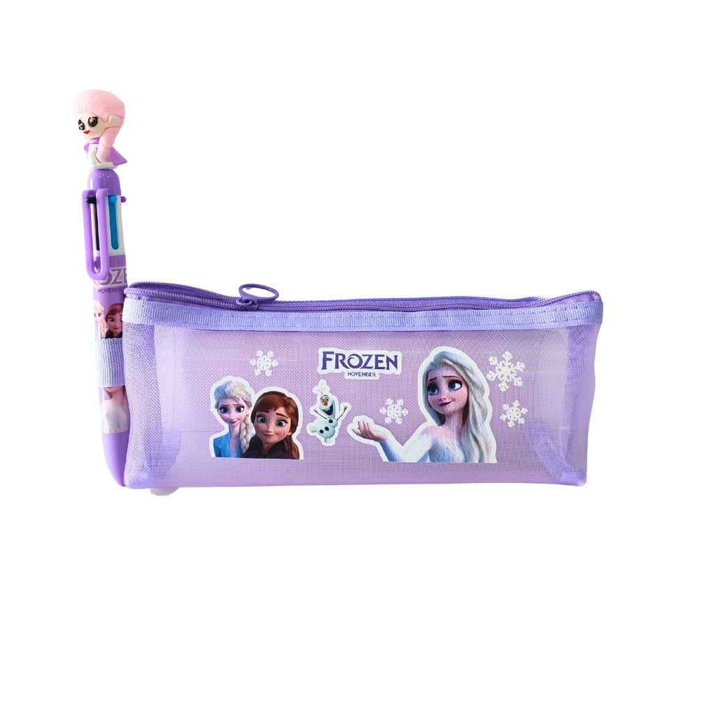 Frozen Trousse avec Stylo 6 couleurs