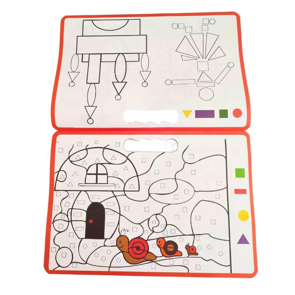 Livre de coloriage Formes - Esprit Jouets Livraison en Tunisie - Jouets Pas Chers