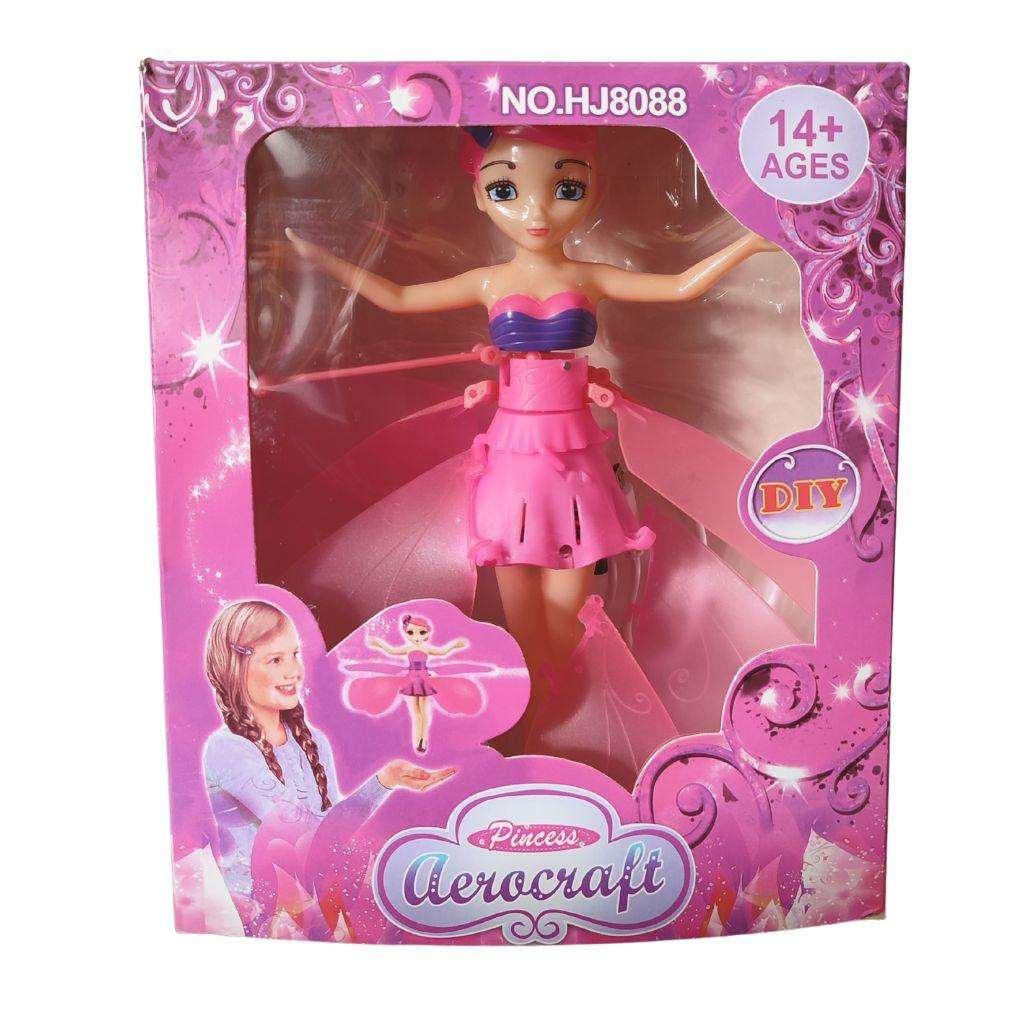 Poupée Barbie Volante Rose Hélicoptère