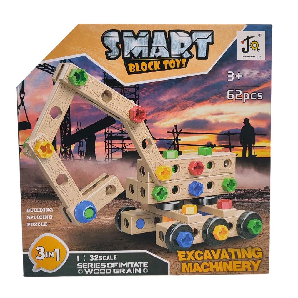 Smart construction 62 pièces Grand model - Esprit Jouets Livraison en Tunisie - Jouets Pas Chers