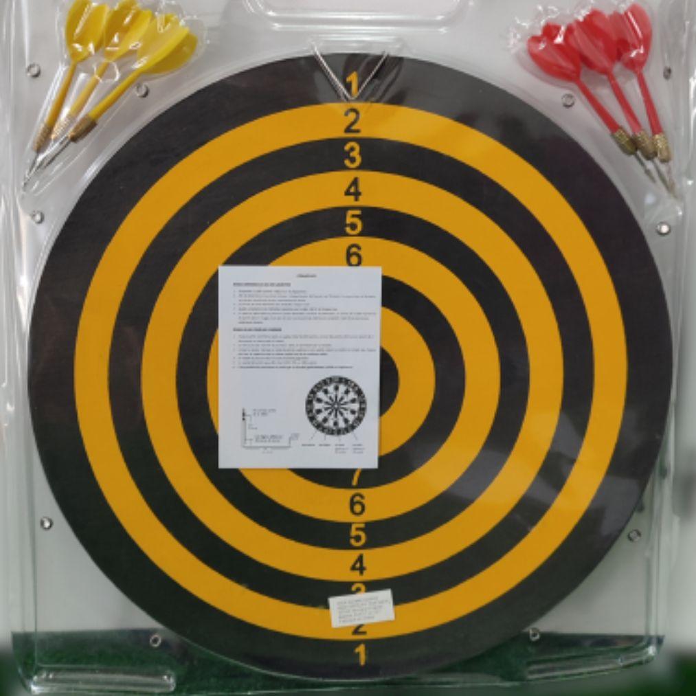 Cible 37cm + 6 Fleches - Esprit Jouets