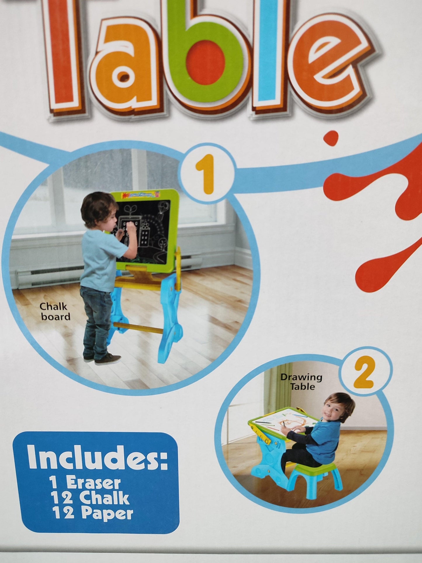 Table Ardoise 2 en 1 - Esprit Jouets