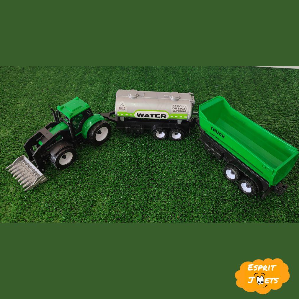 Tracteur agricole Coffret - Esprit Jouets
