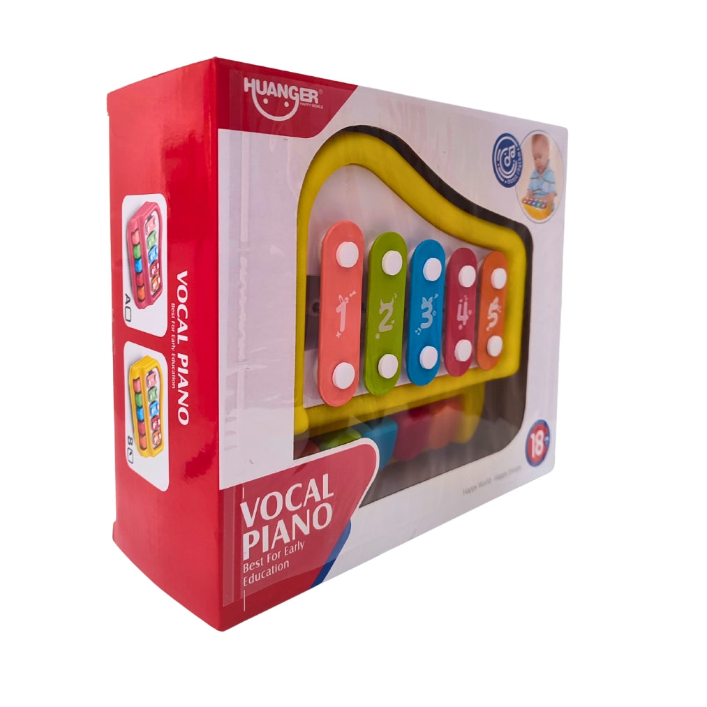 Piano musical bébé éducatif – jeu d’éveil sonore et couleurs (18 mois +)