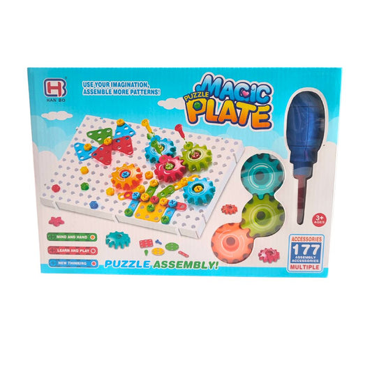 Jeu de constructions avec Tournevis 177pc