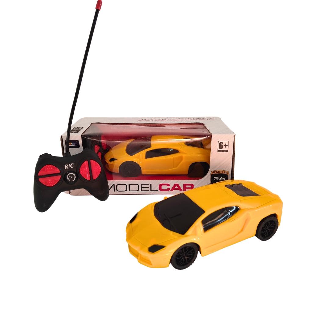 Jouet voiture télécommandée jaune - Esprit Jouets Livraison en Tunisie - Jouets Pas Chers