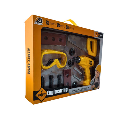 kit complet de bricolage avec visseuse enfant