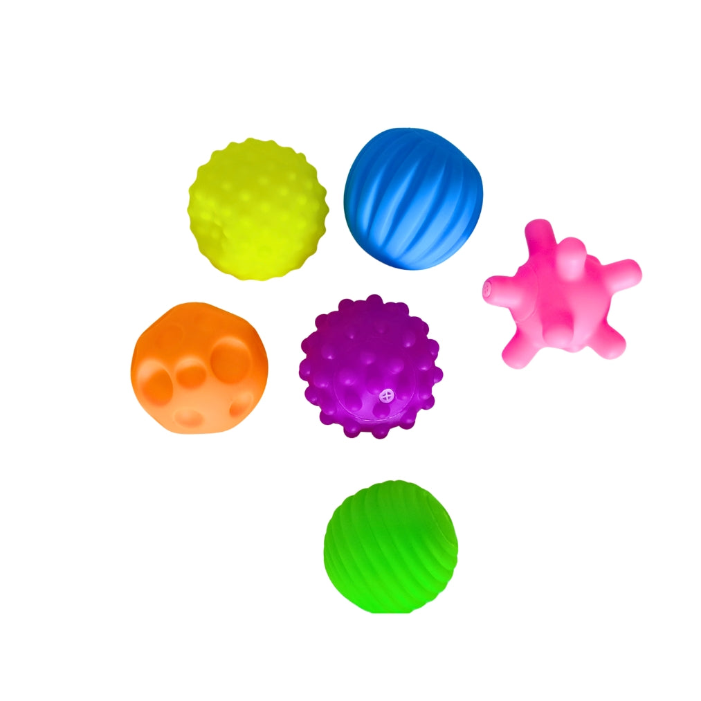 Jeu de bain sensoriel bébé 6pc