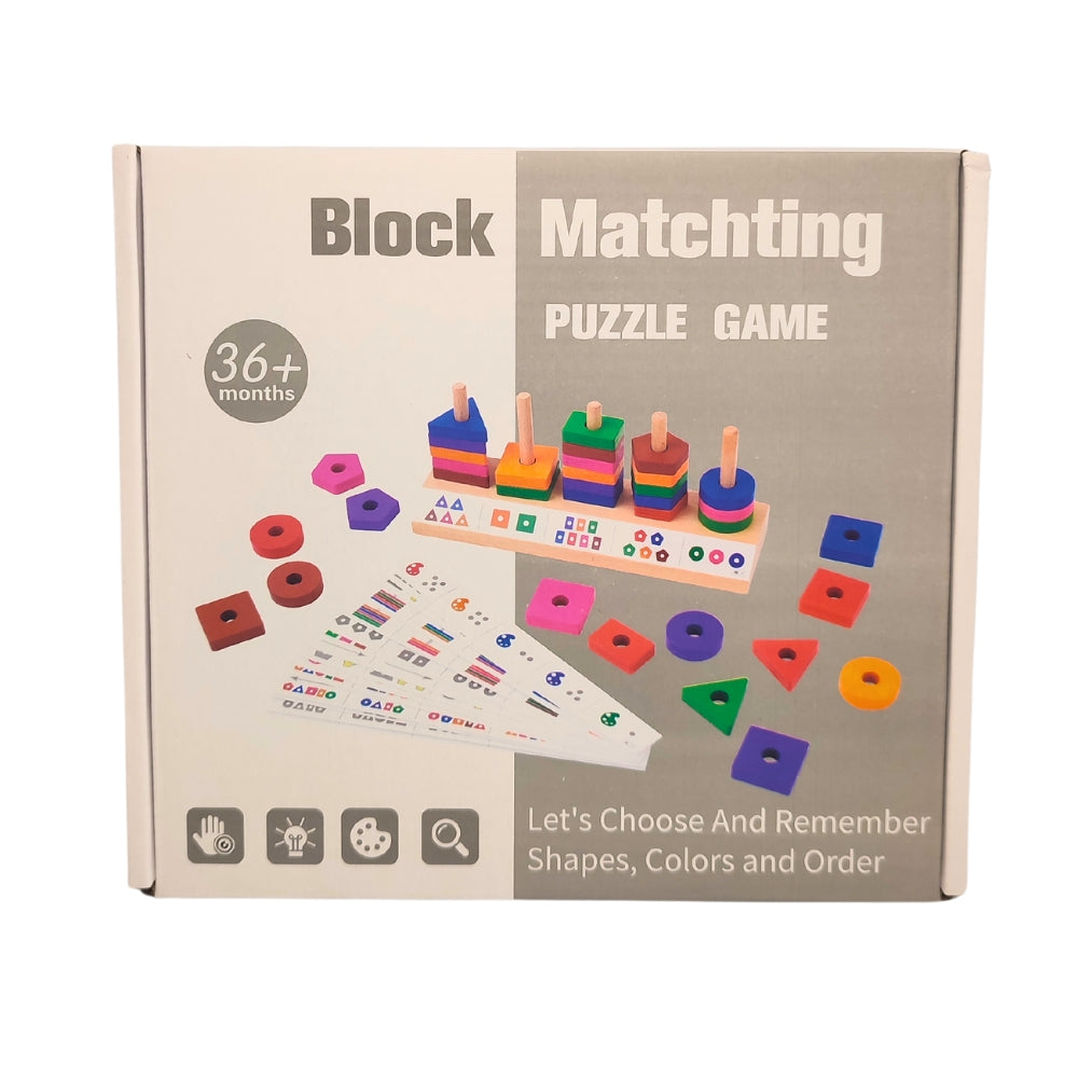 Puzzle block formes