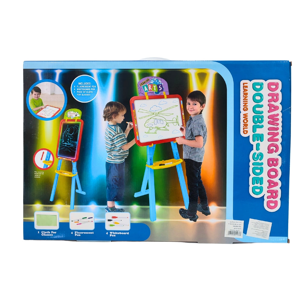 Tableau éducatif double face.