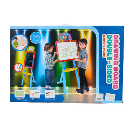 Tableau éducatif double face.