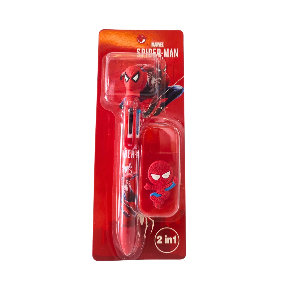 Stylo avec effaceur Spider-Man