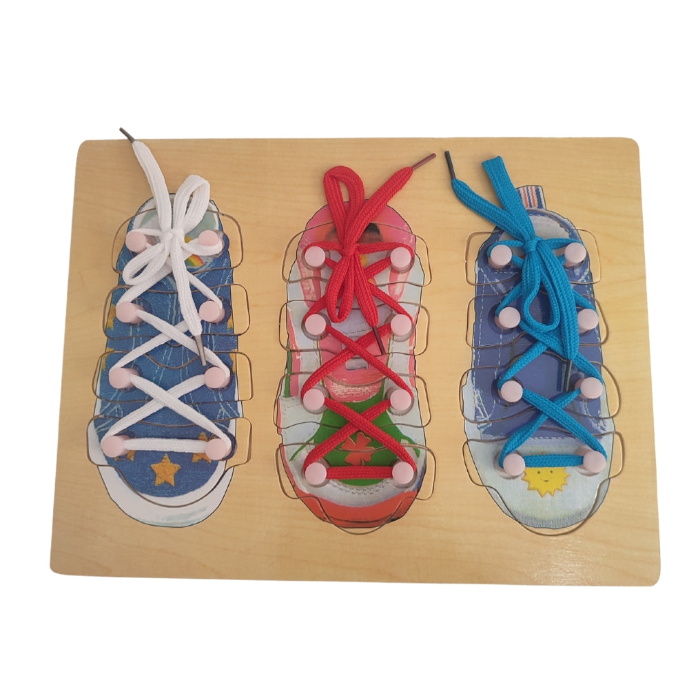 Jeu apprentissage lacets