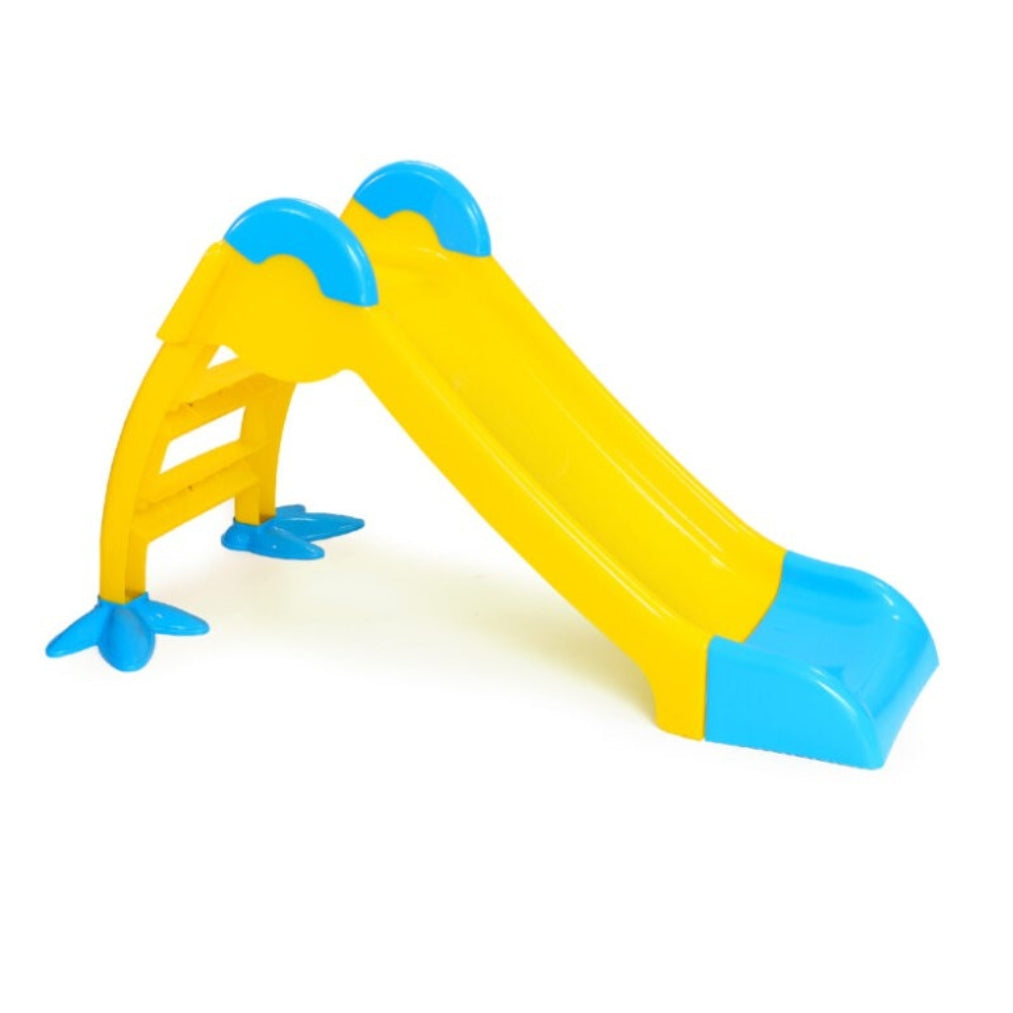 Toboggan pour enfant 1,5 mètres JAUNE/BLEU