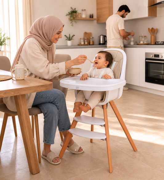 Chaise haute à manger pour bébé