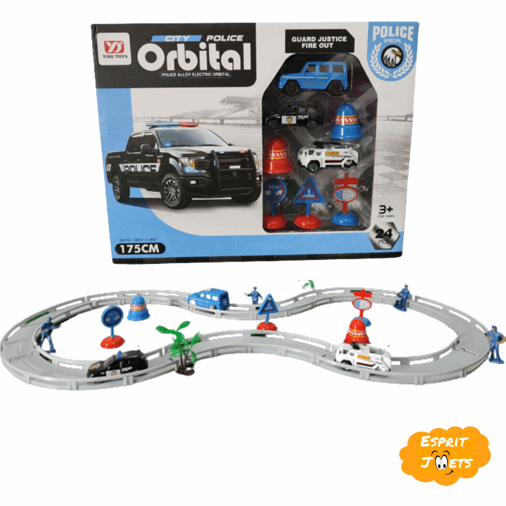 Circuit de Voiture 175cm - Esprit Jouets Livraison en Tunisie - Jouets Pas Chers