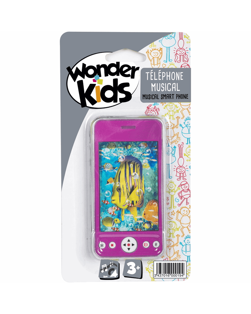 Téléphone Portable Musical Imitation pour Bébé/Enfant - Esprit Jouets Livraison en Tunisie - Jouets Pas Chers