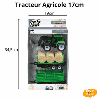 Tracteur agricole Coffret - Esprit Jouets