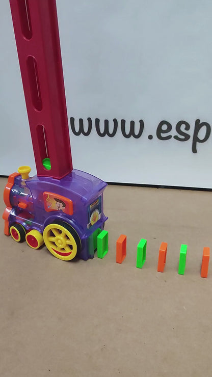 Train Domino Electrique Construction