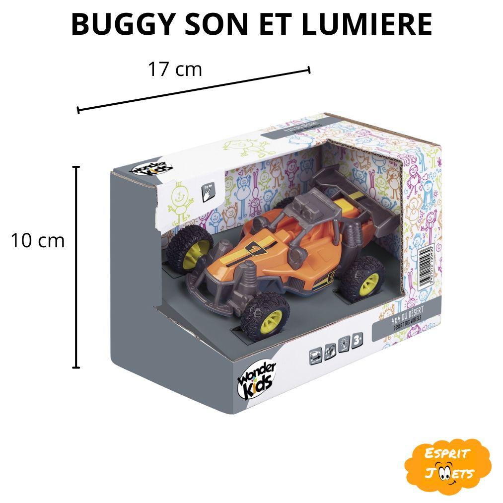 Buggy à Rétrofriction Sons et Lumières - Esprit Jouets Livraison en Tunisie - Jouets Pas Chers