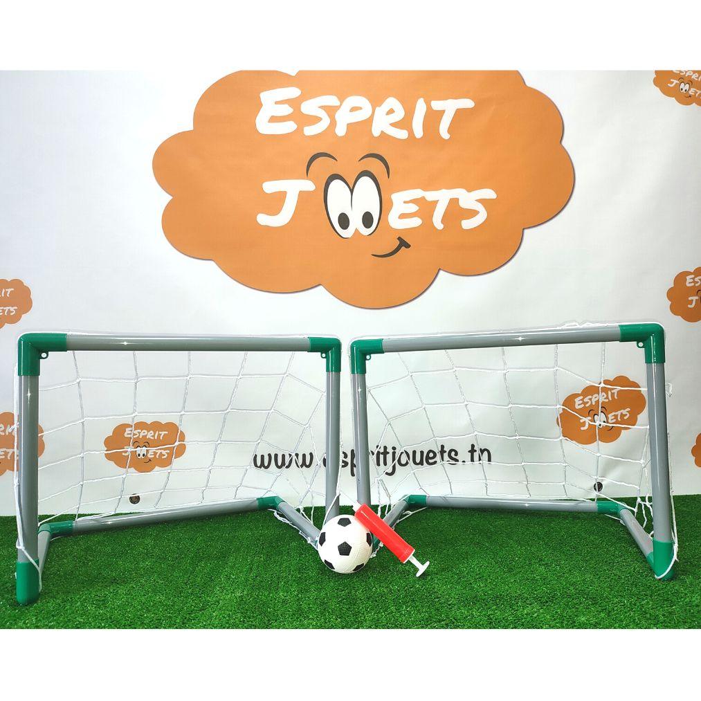 Coffret 2 Goal Football avec ballon - Esprit Jouets
