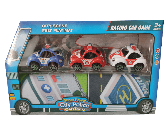 Coffret Circuit de Voiture Tapis - Esprit Jouets