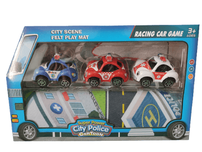 Coffret Circuit de Voiture Tapis - Esprit Jouets