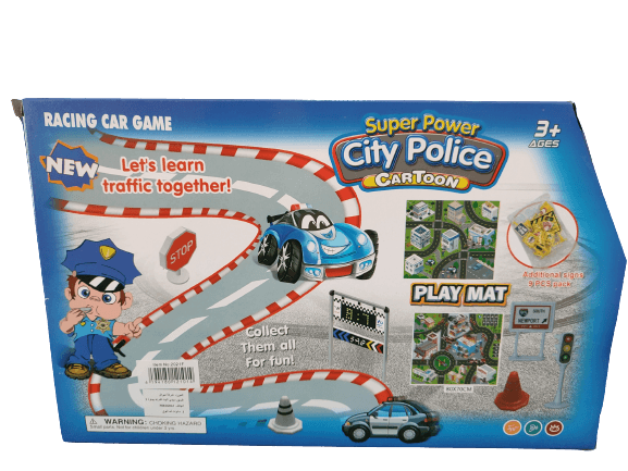 Coffret Circuit de Voiture Tapis - Esprit Jouets
