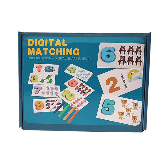 Digital Matching Chiffres - Esprit Jouets Livraison en Tunisie - Jouets Pas Chers