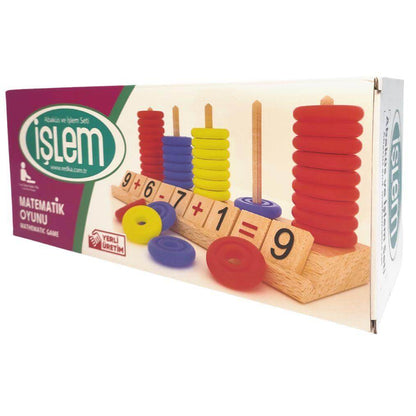Jeu Educatif en bois additions - Esprit Jouets Livraison en Tunisie - Jouets Pas Chers