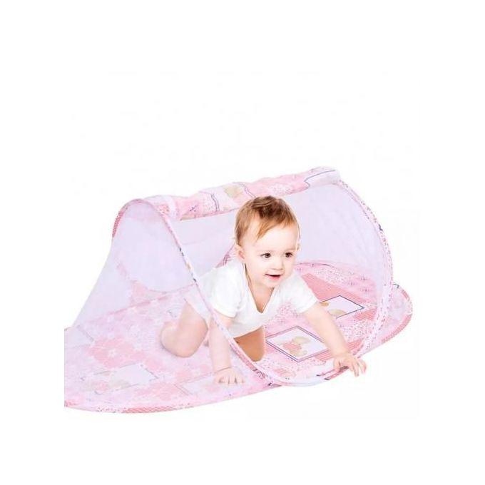 Moustiquaire Bébé Pliable Bleu ou Rose - Esprit Jouets