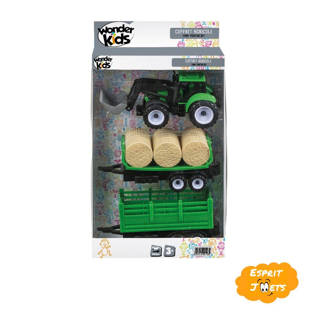 Tracteur agricole Coffret - Esprit Jouets