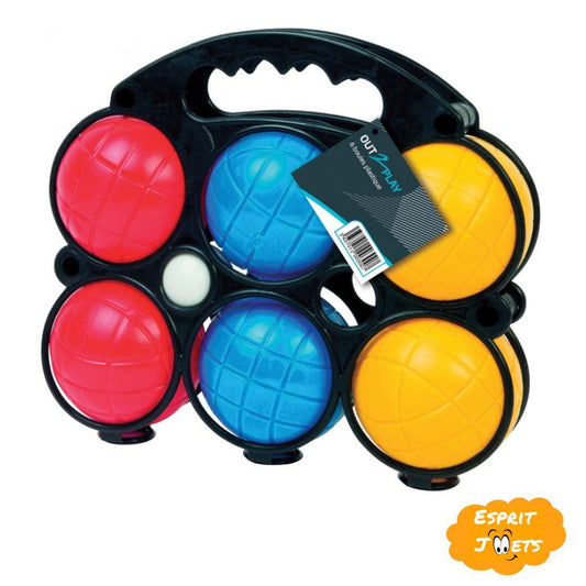 Valise 6 Boules de Pétanque - Esprit Jouets